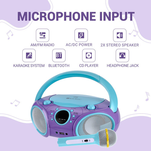 Karaoke System Singingwood Np030ab-cv Portable Violet