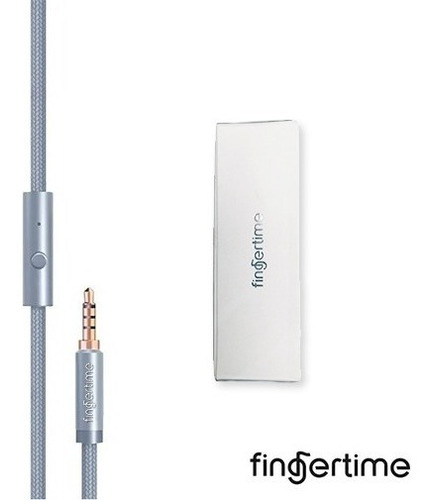 Cable Auxiliar Mini Plug 3.5 Con Microfono Para Auricular