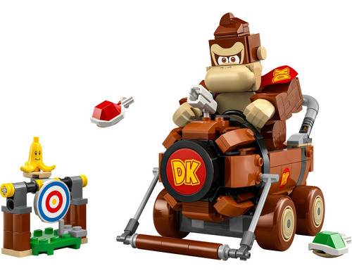 Lego® Super Mario: Mario Kart: Donkey Kong Y Jumbo Dk 72033; 387 Mario Bros
