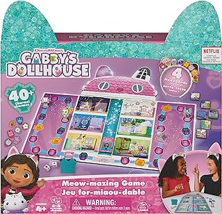 Gabbys Dollhouse, Juego De Mesa Miaugnífico Basado En La Se