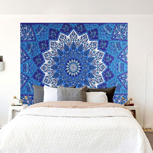 Tapiz De Pared Con Mandala Indio Bohemio Para Colgar En La P