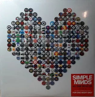 Simple Minds 40 The Best Of 1979-2019 Vinilo Doble Nuevo Imp