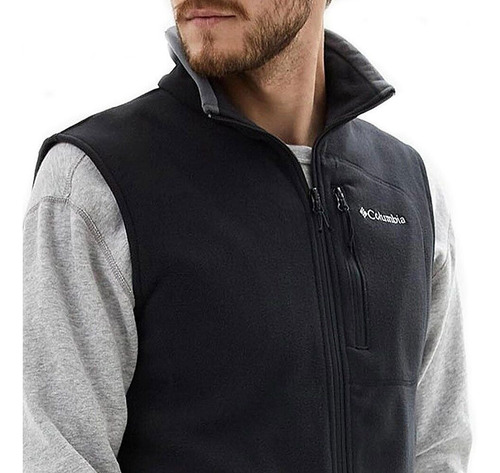 Imagen 2 de 8 de Chaleco Columbia Polar Fast Trek Vest Clasico
