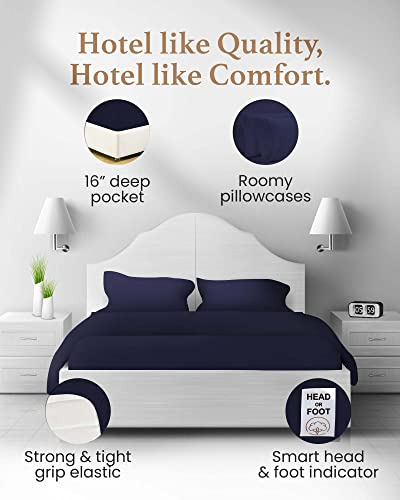 Juego De Sábanas Good Sleep Bedding Queen De Algodón - Set