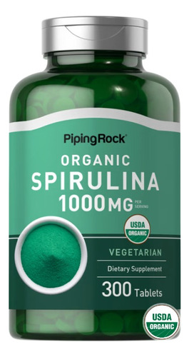 Spirulina Organic 1000mg 300tab