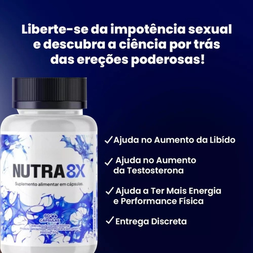 5 Potes De Nutra 8x 300 Cáps - Promoção Por Tempo Limitado!!