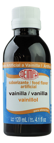 Saborizante Artificial Vainilla Vainillol Deiman De 120 Ml