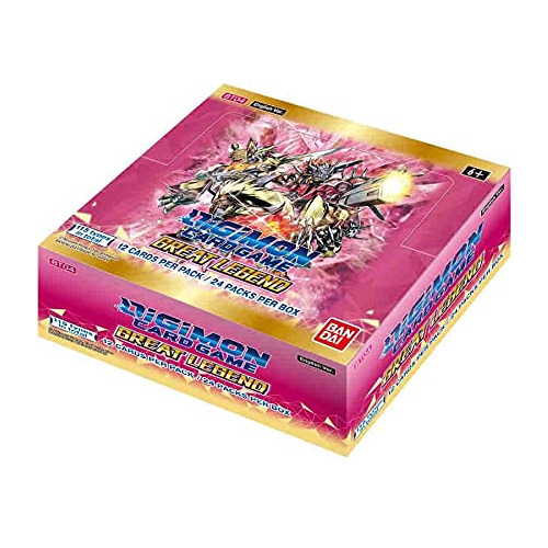 Card Game Digimon Version 4.0 Great Legend English - Paquete