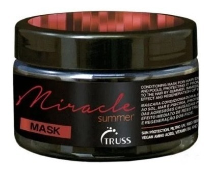Truss Kit Miracle Summer Verão Sh, Cond E Máscara ( Praia