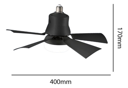 Ventilador De Techo Con Luces, Ventilador De Techo Negro