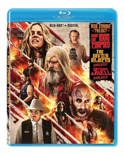 Blu-ray Rob Zombie Trilogy / Incluye 3 Films