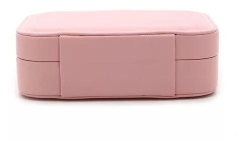 Alhajero Caja Joyero Organizador Rosa Para Accesorios
