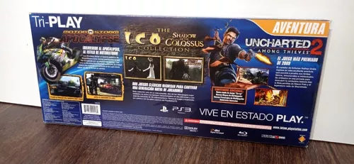 Tri-Play Aventura para PS3 Sony - Uncharted 2 - Ico & Shadow of the  Colossus MotorStorm Apocalypse - Jogos de Aventura - Magazine Luiza