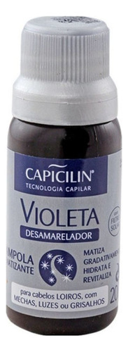 Capicilin - Violeta Ampola Matizante Desamarelador 20ml