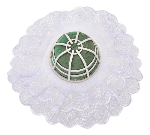 Suporte De Buquê De Casamento, Noiva Com Decoração Branco