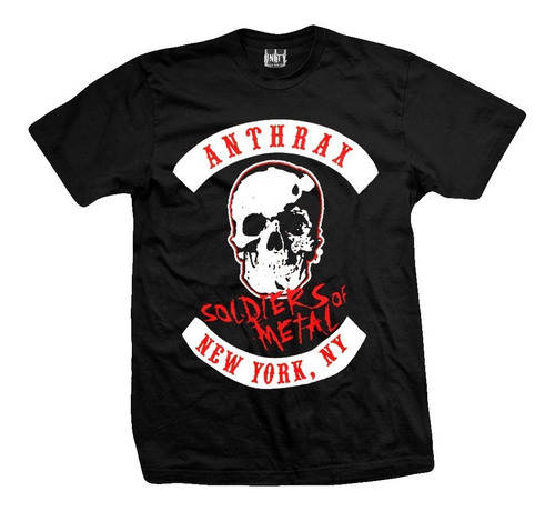 Remera Anthrax  Soldiers Of Metal 