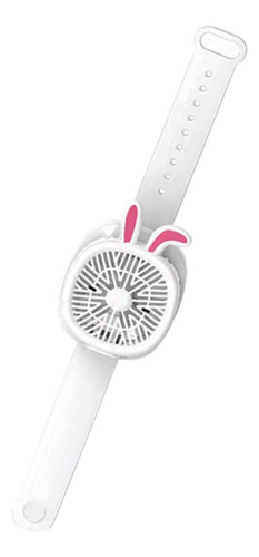 Mini Reloj Con Ventilador, Carga Usb, Recargable, 3 Velocida
