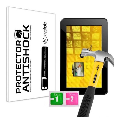 Protector De Pantalla Antishock Tablet Dl E-tv Tp-250