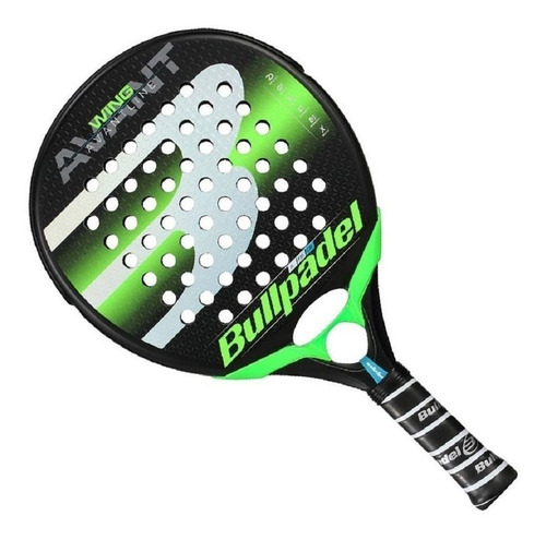 Pala de pádel Bullpadel Wing Avantline 2019 color negro/verde