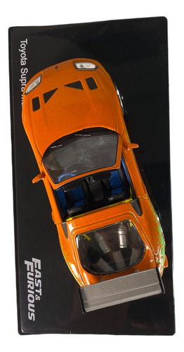 Kit Velozes E Furiosos Toyota Supra Mk Iv + Acrílico Ed 03