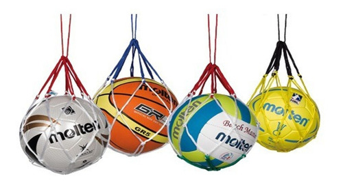 Kit 30 Redes Balonera Individual Para 1 Balon Futbol Basquet