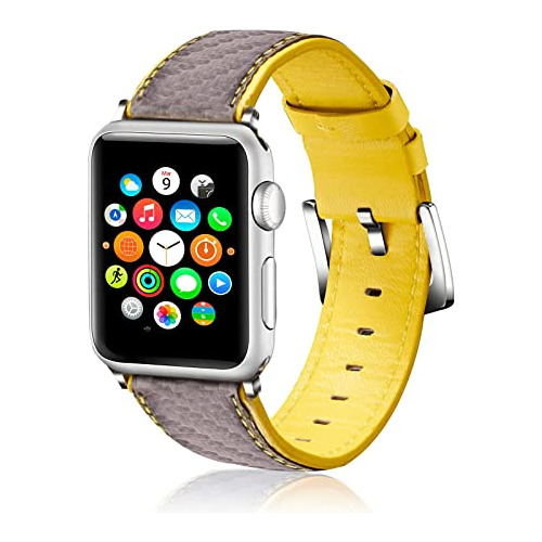 Bandas De Cuero Compatibles Con Apple Watch Band 41mm 40mm 3