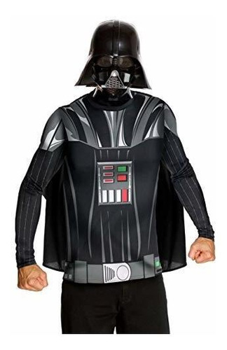 Kit Disfraz Darth Vader Para Adulto De Star Wars, Negro,