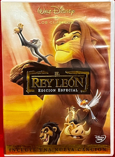 Dvd Original Disney El Rey León Edición Especial 1994 1a Ed.