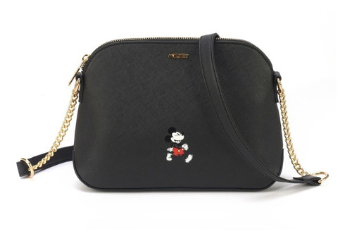 Bolsa Transversal Tiracolo C/ Alça Corrente - Mickey Mouse