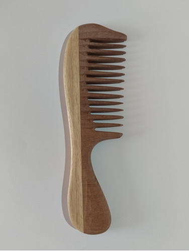 Peine De Madera Para Cabello Liso 