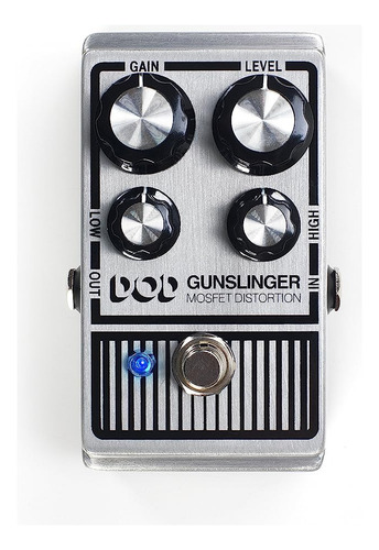 Digitech Dod-gunslinger Mosfet Pedal De Distorsión