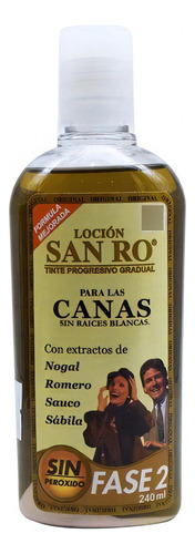  Loción Para Canas 240 Ml Tono Cobrizo