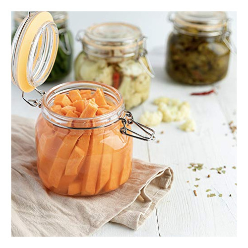 Galashield Frascos De Vidrio Con Tapas Frascos De Almacenami