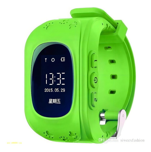 Gps Tracker Para Niños Verde Gadgets One Q50