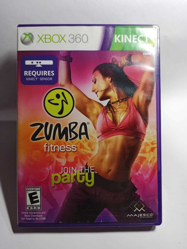 Zumba Fitness Join The Party Xbox 360 Original