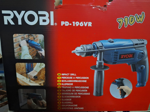 Taladro Ryobi Pd-196vr 710w.