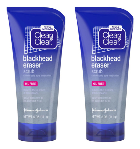 Clean & Clear Borrador De Puntos Negros, Exfoliante Facial .