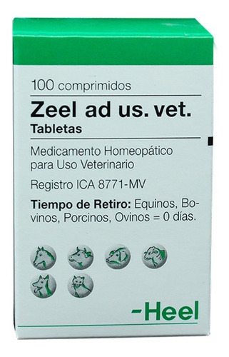 Zeel Ad Us Heel Laboratorio, Veterinario Homeopaticos