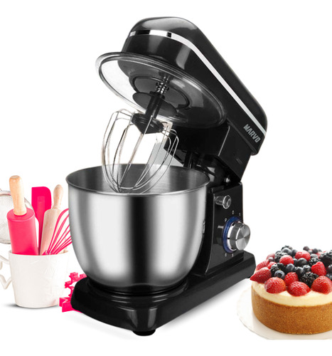 Batidora Planetaria Marvo Hbr-131 Mezcladora De Alimentos 5l