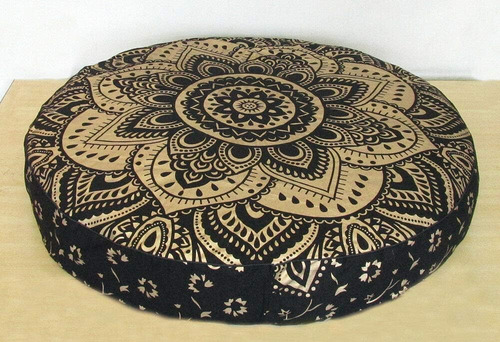 Gdonline Indian Mandala Cotton Pillow Cover Decorative Handm