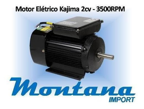 Motor Elétrico Kajima Para 2 Cv Bivolt - Geral Uso