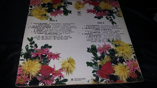 16 Autenticos Exitos Para Mama Lp Vinilo Balada Ranchera 