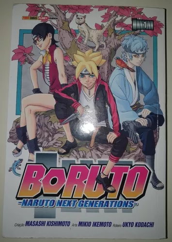 Mangá Boruto Volume 1 Naruto Next Generations 2018 Panini