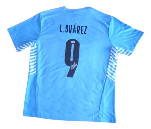 Jersey Firmado Por Luis Suárez Certificado Beckett