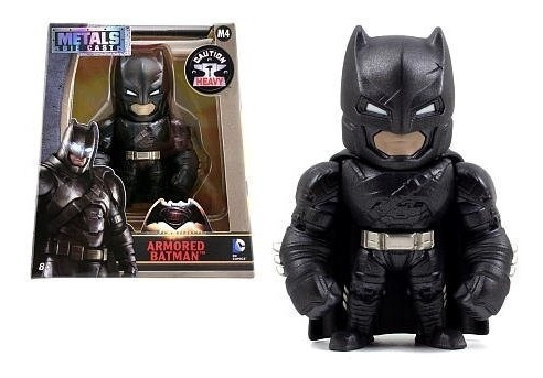 Jada Toys Dc Comics Armored Batman De Metal Figura 10 Cm