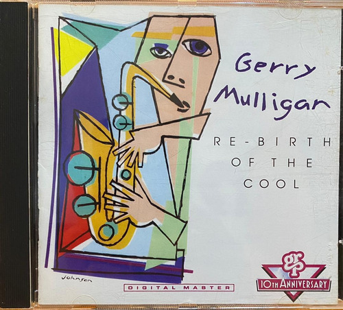 Gerry Mulligan - Re-birth Of The Cool. Cd, Album.