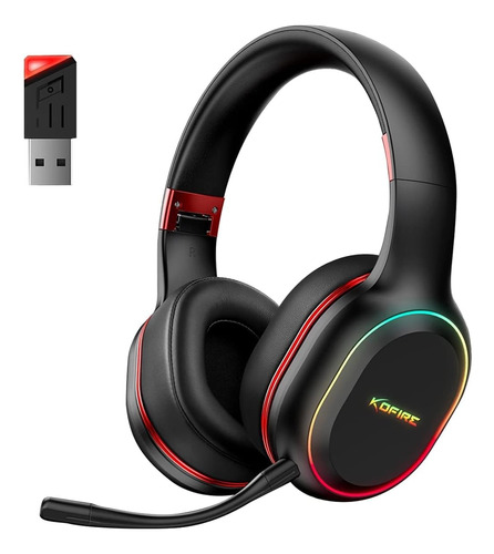 Auriculares Inalámbricos Gamer 2.4 Ghz/ Con Micrófono