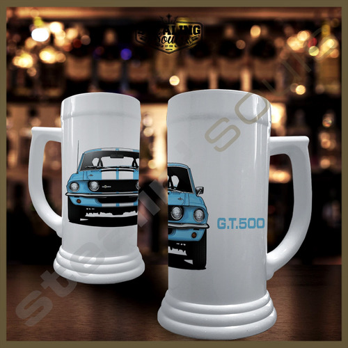 Chopp Plastico Cerveza | Ford #024 | Xr3 / Xr4 / V8 / Ghia / St / Rs / Futura / Sprint / Gt / Shelby / Birra / Mustang