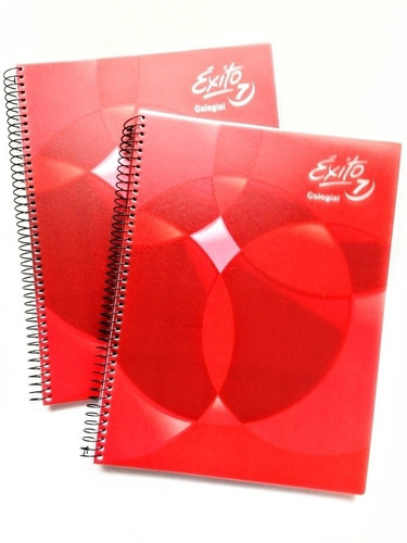 Cuaderno Colegial Ledesma E7 60 Hojas Rayado - Rojo Éxito 7