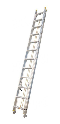 Escalera Extensible De Aluminio Reforzada 32 P 8,9 Mts Scala